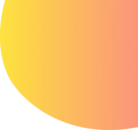 Decorative background shape for banner section