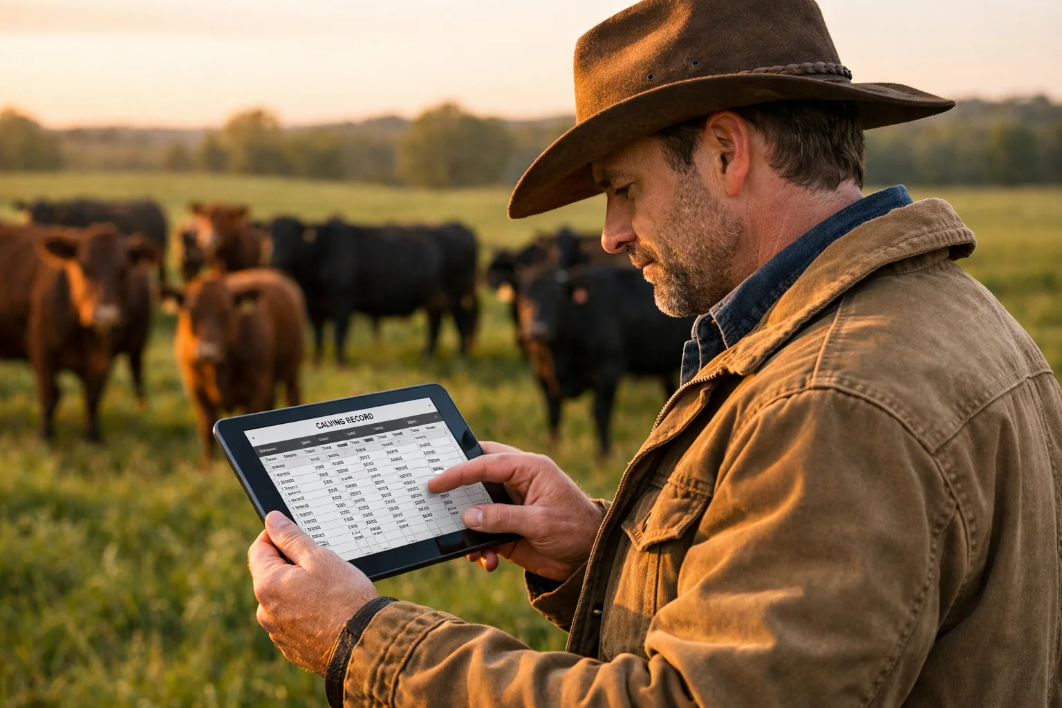 Ditch the Paper: Free Calving Book Google Sheet Template